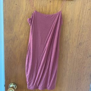 Naked Wardrobe Mauve Mini Dress